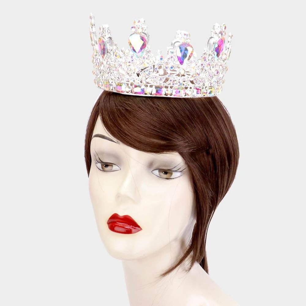 Crystal Teardrop Crown